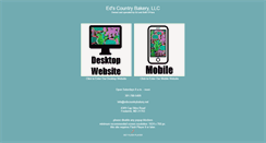 Desktop Screenshot of edscountrybakery.net
