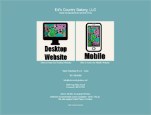 Tablet Screenshot of edscountrybakery.net